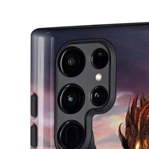 Coppervein Dragon by Ruth Thompson Galaxy S24 Ultra Impact Case