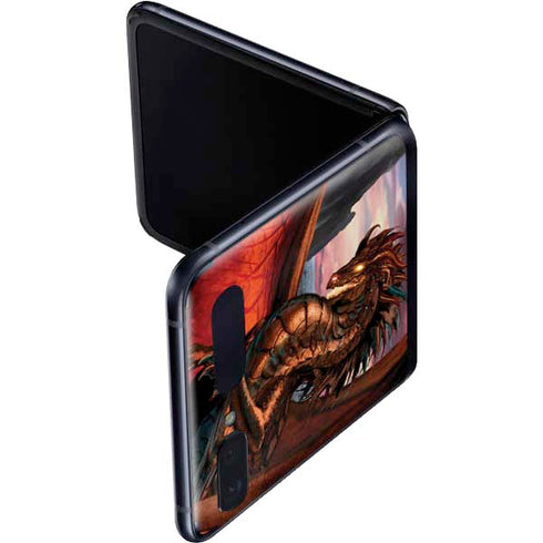 Ruth Thompson Coppervein Dragon Galaxy Z Flip Skin