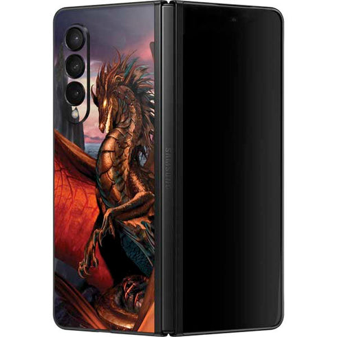 Ruth Thompson Coppervein Dragon Galaxy Z Fold3 5G Skin