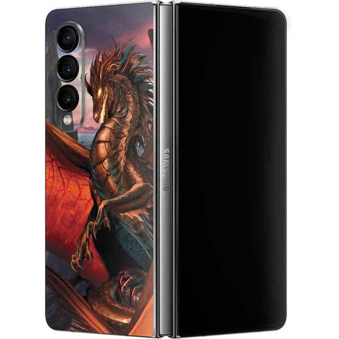 Ruth Thompson Coppervein Dragon Galaxy Z Fold4 5G Skin