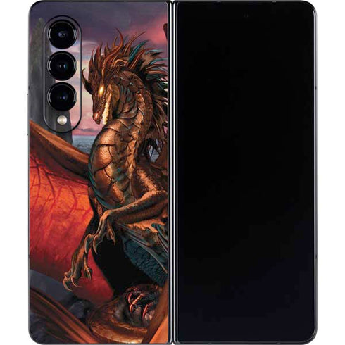 Ruth Thompson Coppervein Dragon Galaxy Z Fold4 5G Skin