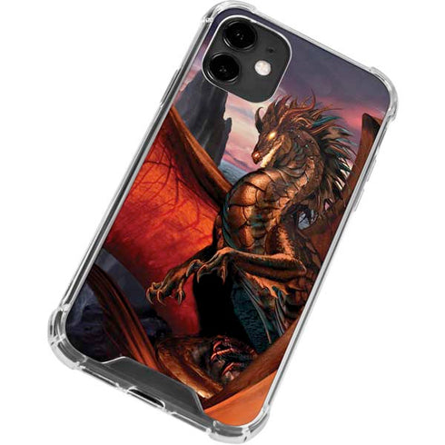 Ruth Thompson Coppervein Dragon iPhone 12 Clear Case