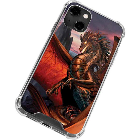 Ruth Thompson Coppervein Dragon iPhone 14 Clear Case