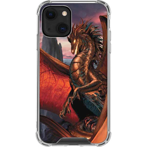 Ruth Thompson Coppervein Dragon iPhone 14 Plus Clear Case