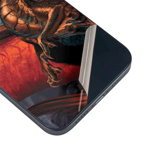 Coppervein Dragon by Ruth Thompson iPhone 15 Plus Skin