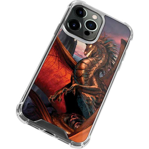 Ruth Thompson Coppervein Dragon iPhone 14 Pro Clear Case