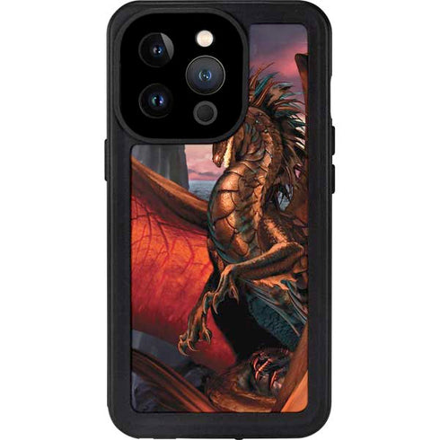 Ruth Thompson Coppervein Dragon iPhone 14 Pro Waterproof Case