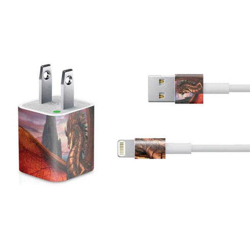 Ruth Thompson Coppervein Dragon iPhone Charger (5W USB) Skin