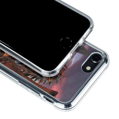 Ruth Thompson Coppervein Dragon iPhone SE (2nd & 3rd Gen) Clear Case