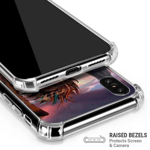 Coppervein Dragon by Ruth Thompson iPhone XS Max Clear Case