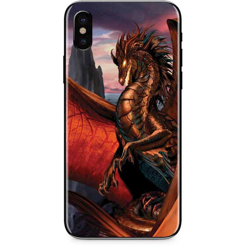 Ruth Thompson Coppervein Dragon iPhone XS Skin
