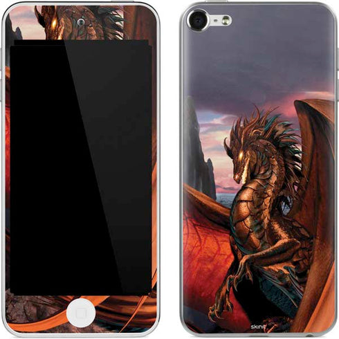Ruth Thompson Coppervein Dragon Apple iPod Skin