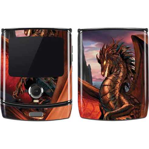 Ruth Thompson Coppervein Dragon Motorola RAZR Skin
