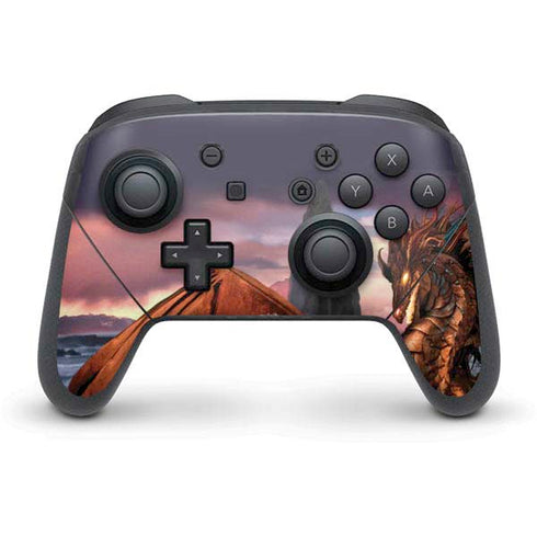 Ruth Thompson Coppervein Dragon Nintendo Switch Pro Controller Skin