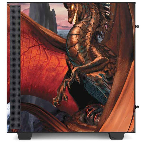Ruth Thompson Coppervein Dragon NZXT H510 Compact ATX Mid-Tower Case Skin
