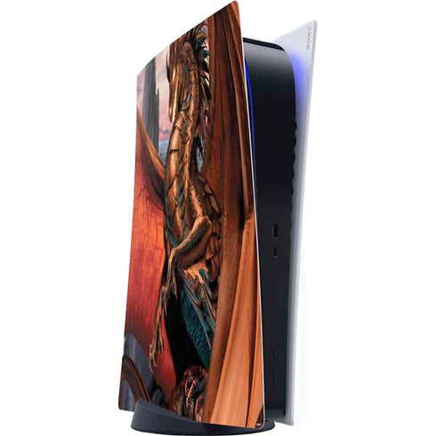 Ruth Thompson Coppervein Dragon PS5 Digital Edition Console Skin