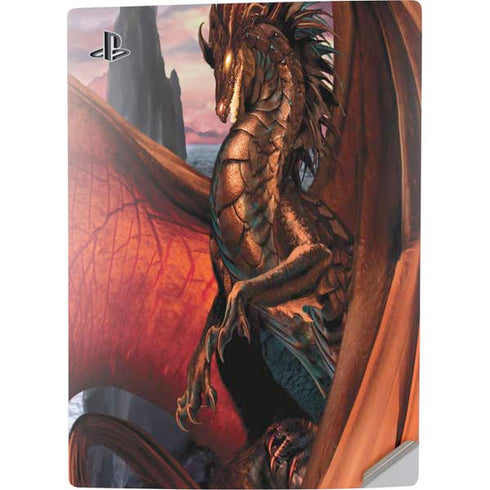 Ruth Thompson Coppervein Dragon PS5 Digital Edition Console Skin