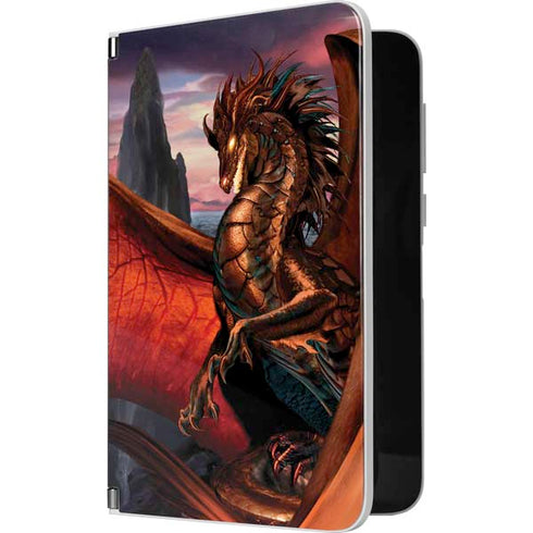 Ruth Thompson Coppervein Dragon Surface Duo Skin