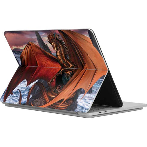 Ruth Thompson Coppervein Dragon Surface Laptop Studio Skin