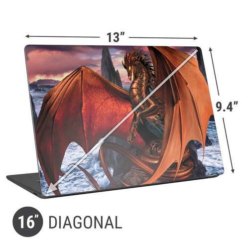 Ruth Thompson Coppervein Dragon Universal Laptop 16in (13 x 9.4in) Skin