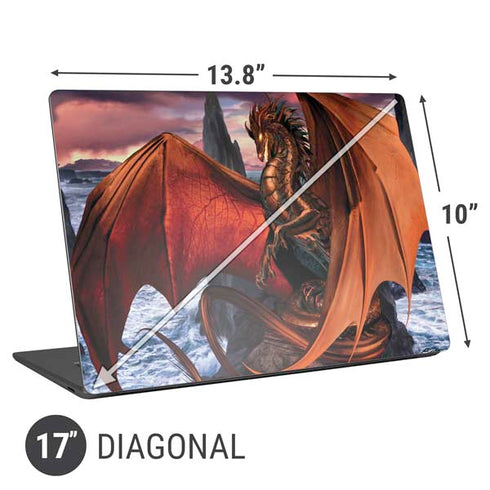 Ruth Thompson Coppervein Dragon Universal Laptop 17in (13.8 x 10in) Skin