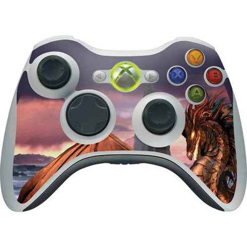 Ruth Thompson Coppervein Dragon Xbox 360 Wireless Controller Skin