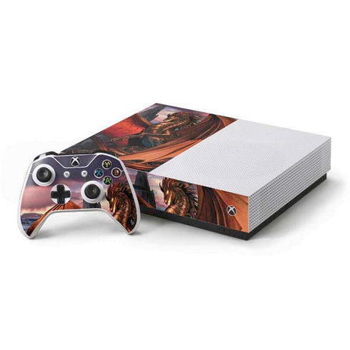 Coppervein Dragon by Ruth Thompson Xbox One Skins