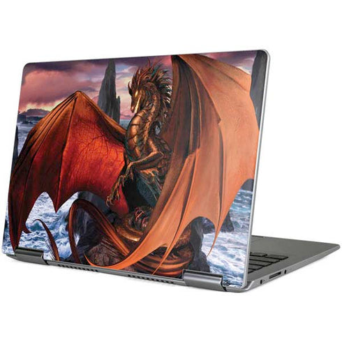 Ruth Thompson Coppervein Dragon Yoga 710 14in Skin