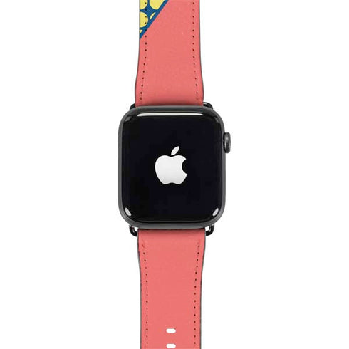 Coral Diagonal Split Apple Watch Band 42-44mm