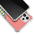 Coral Diagonal Split Galaxy A53 5G Clear Case