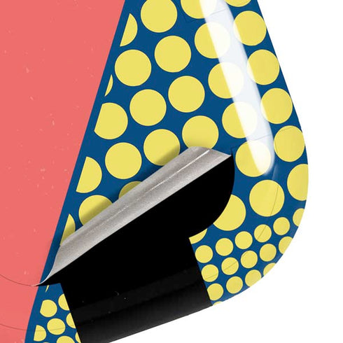 Coral Diagonal Split Galaxy Buds Pro Skin