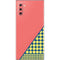Coral Diagonal Split Galaxy Note 10 Skin