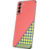 Coral Diagonal Split Galaxy S21 5G Skin