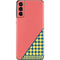 Coral Diagonal Split Galaxy S21 Plus 5G Skin
