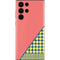 Coral Diagonal Split Galaxy S22 Ultra Skin