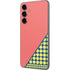 Coral Diagonal Split Galaxy S23 FE Skin