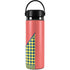 Coral Diagonal Split Hydro Flask 20oz Wide Mouth Skin