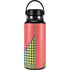 Coral Diagonal Split Hydro Flask 32oz Wide Mouth Skin