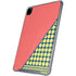 Coral Diagonal Split iPad Pro 12.9in (2020) Clear Case