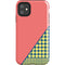 Coral Diagonal Split iPhone 11 Impact Case