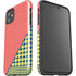 Coral Diagonal Split iPhone 11 Impact Case