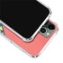 Coral Diagonal Split iPhone 11 Pro Max Clear Case
