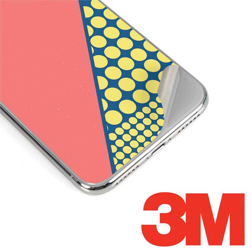 Coral Diagonal Split iPhone 11 Pro Skin