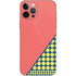 Coral Diagonal Split iPhone 12 Pro Skin