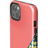 Coral Diagonal Split iPhone 13 Impact Case