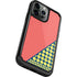 Coral Diagonal Split iPhone 13 Pro Cargo Case