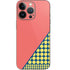 Coral Diagonal Split iPhone 13 Pro Skin
