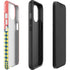 Coral Diagonal Split iPhone 14 Impact Case