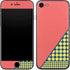 Coral Diagonal Split iPhone 8 Skin