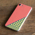 Coral Diagonal Split iPhone 8 Skin